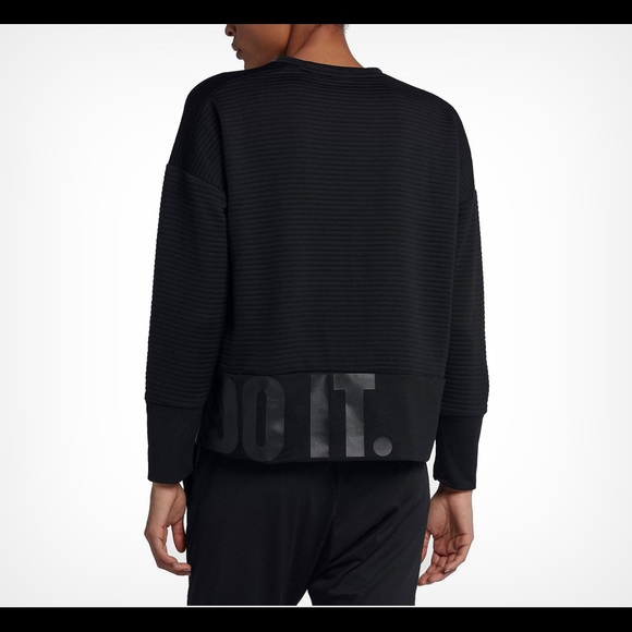 Nike Ribbed Crew Neck Sweater - Picture 15 of 16